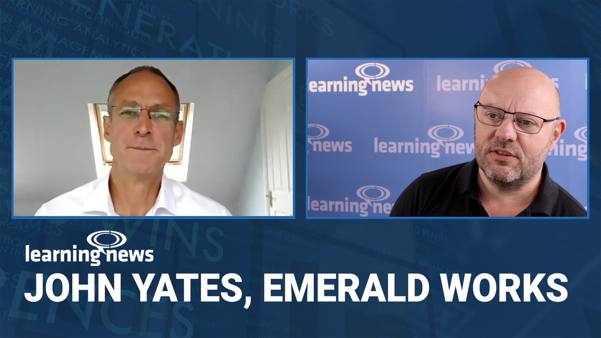 John Yates in discussion with Learning News, following his appointment as CEO at Emerald Works